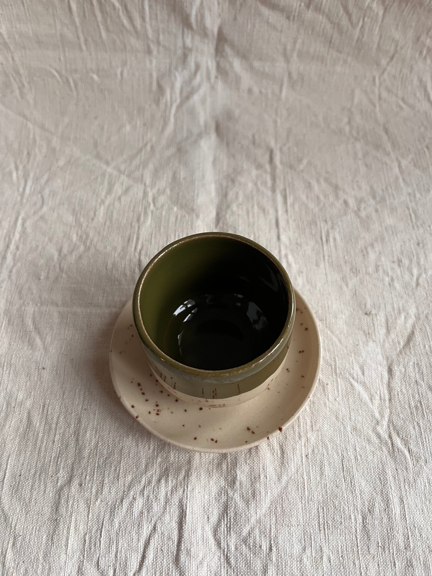 Ensemble tasse et coupelle